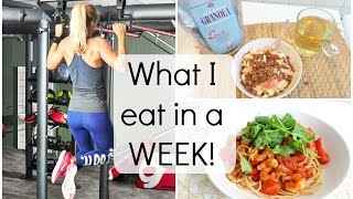 What I eat in a WEEK  Fit blijven en Gezond leven [upl. by Sirah604]