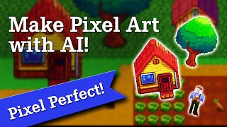 How to Make Pixel Perfect Art with AI Free and Easy  Stable Diffusion Tutorial 2022 [upl. by Plerre]