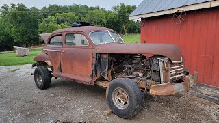 Oldsmobile Model 66 Street rod rat rod build update [upl. by Calder]