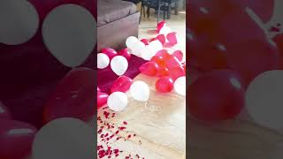 love decoration love decoration love private room decoration for surprise your partner [upl. by Agna]