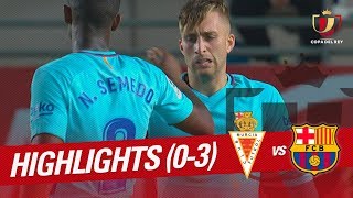 Resumen Real Murcia vs FC Barcelona 03 [upl. by Ianthe978]