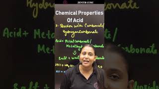 Reaction Of Acid With Metal Carbonate and Hydrogen Carbonate  Rapid Chemistry 110  class 10 [upl. by Redla]