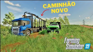 Vida de Madeireiro 33  Comprei uma Pzinha 310 pra Puxar Madeira  Farming Simulator 22 [upl. by Migeon]