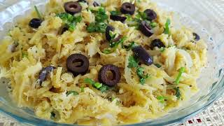 PORTUGUESE COD FISH RECIPE  Bacalhau à Brás [upl. by Einrae352]