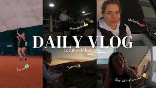 Daily vlog  une journée avec moi jai abandonné youtube  projet pour la chaine [upl. by Adnuahsal]