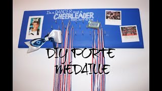 DIY  PORTE MÉDAILLE [upl. by Akeyla]