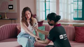 Urban Company  Introducing Rollon Waxing ft Yami Gautam Salon at Home [upl. by Mcnelly397]