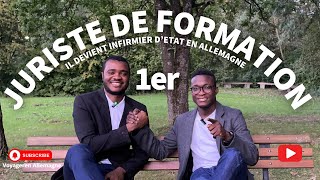 Juriste de formation il devient infirmier d’Etat en Allemagne et 1er de sa promotion Interview [upl. by Ennahtur]