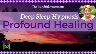 Use Your Powerful Mind Healing Deep Sleep Hypnosis  Mindful Movement [upl. by Akerboom]