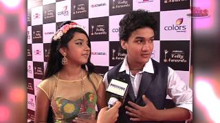 Faisal and Roshni at Indian Telly Awards 2014 [upl. by Germaun722]