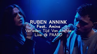 Ruben Annink  Verleden Tijd Van Liefde feat Amina Live  Paard [upl. by Ralina]