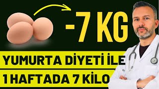 Yumurta Diyeti ile Bir Haftada 7 Kilo Yumurta Diyeti Listesi [upl. by Noeht]