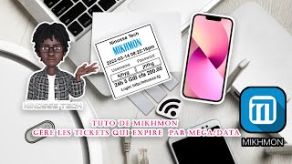 Tuto de Mikhmon Gère les Tickets qui Expire par MégaData [upl. by Arriec464]