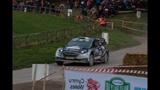 Wales Rally GB Cholmondeley Castle Highlights [upl. by Eibob]