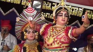 Yakshagana  Thenku Badagu  Madanakshi Tharavali  Veeramani Kalaga  9 [upl. by Perri]