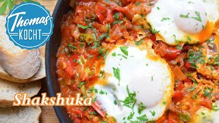 Shakshuka Rezept  Thomas kocht [upl. by Teirtza]