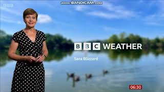 Sara Blizzard the weather presenter on East Midlands Today [upl. by Ellehcim]