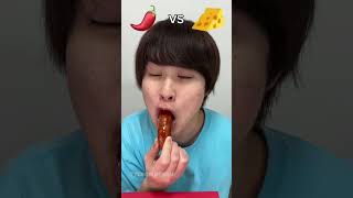 Roast Stick Vs Mostt Chilli Sauce Challenge shortvideo facts humanitychallenge [upl. by Redyr]