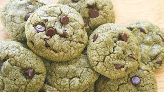 How to Make Matcha Chocolate Chip Cookies [upl. by Farro]