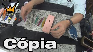 Copiando Iscas com Molde de Silicone  Como Fazer Isca Artificial  Plastisol [upl. by Nitfa]