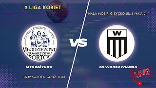 MTS Giżycko  KS Warszawianka 17022024 [upl. by Hadik]