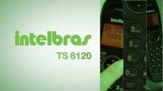 Telefone Sem Fio TS6120 Com Viva Voz Intelbras  Lojas Colombo [upl. by Neehahs]