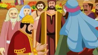 Bible stories for kids  Zacchaeus  Jesus Cartoon Animation in English [upl. by Atrim998]