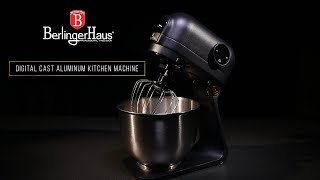 Berlinger Haus Black Rose Collection Digital Cast Aluminum Kitchen Machine Presentation BH9323 [upl. by Leiahtan863]