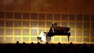 Laetitia Hahn just turned 9 plays Haydn Sonata at Robert Schumann SaalDüsseldorf [upl. by Anhavas]