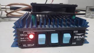 KL 203P low drive mobile Linear Amplifier SSBam [upl. by Lindon204]