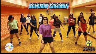 SALAMIN SALAMIN  Bini  DJ Joydens Remix Dance Trends  Rhythm Heart  ZUMBA [upl. by Lekcim]