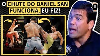 LYOTO MACHIDA RELEMBRA NOCAUTE EM VITOR BELFORT ESTILO KARATÊ KID [upl. by Diena461]