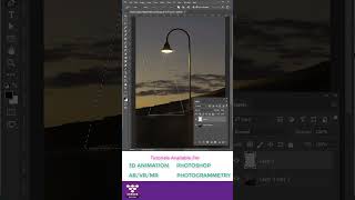 Street Spot Light fog  Photoshop tutorial shorts photoshop tutorial [upl. by Iraam]