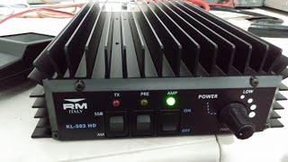 RM Italy KL 503 HD Complete Review Output test pre amp mobile linear amplifier [upl. by Elyl]