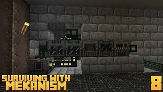 Surviving With Mekanism v9  Ep8  4x Ore Processing Setup [upl. by Jarnagin]