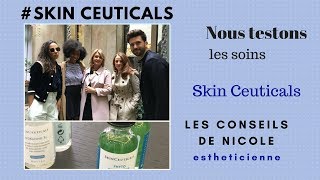 Je teste une gamme de soins personnalisée SkinCeuticals 50 ans et [upl. by Nyleahs]