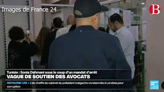 Larrestation de Sonia Dahmani diffusée en direct sur France 24 [upl. by Zachary]