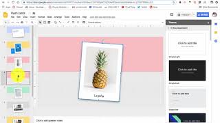 Creating Flashcards using Google Slides [upl. by Ikiv665]