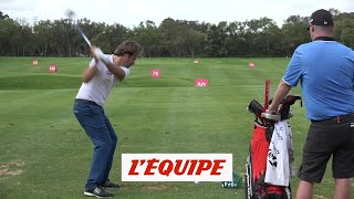 Victor Dubuisson un swing de génie  Golf  EPGA [upl. by Azmah19]