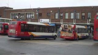 BUSES LEAVING CHICHESTER [upl. by Nagah]