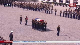 Le Chant des Marais pour accompagner le cercueil de Simone Veil [upl. by Nimrac]