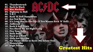 ACDC Greatest Hits Playlist  The Best [upl. by Etnohc]