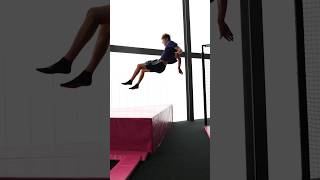 WENN ICH DU WÄRE in der Trampolinhalle backflip challenge trampolin [upl. by Caiaphas571]