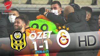 Yeni Malatyaspor  Galatasaray Ziraat Türkiye Kupası Son 16 Turu Maçının Özeti [upl. by Adnorehs]