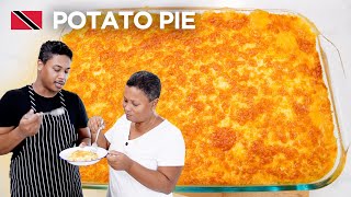 Cheesy Potato Pie Recipe by Shaun amp Michelle 🇹🇹 Foodie Nation [upl. by Haily82]