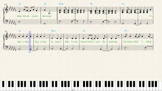 Encanto — The Family Madrigal Piano Sheet Music [upl. by Idalla726]