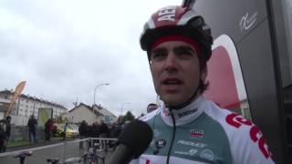 Tony Gallopin  Interview au départ  1e étape  ParisNice 2017 [upl. by Edda]