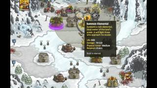 Kingdom Rush  Premium Content  Glacial Heights [upl. by Kiehl]