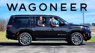 2024 Jeep Wagoneer  Is THIS a Better Buy than the Tahoe for 85000 [upl. by Atterahs]