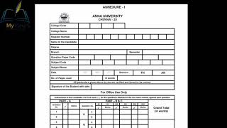 Annexure 1 and 2 both Link 👍 in description DO AND DONT ANNA UNIVERSITY OPEN BOOK EXAM UPDATE 💯 [upl. by Joerg]